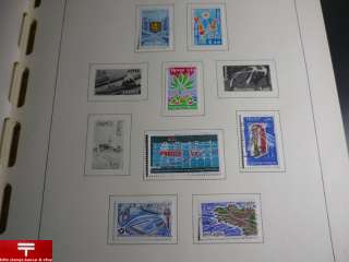 France Stamp Collection in Album / from 1976  