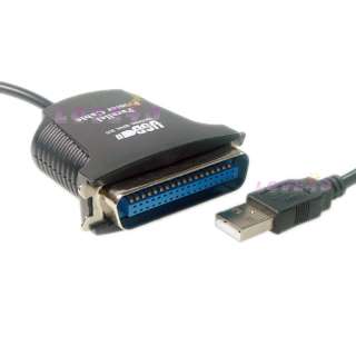 USB to PARALLEL PRINTER ADAPTER 1284 CABLE 36 PIN IEEE  