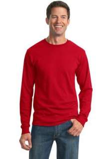 JERZEES   50/50 Cotton/Poly Long Sleeve T Shirt. 29LS  