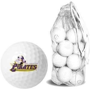  East Carolina Pirates 15 Golf Ball Clear Pack: Sports 