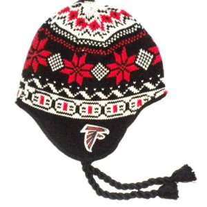 Atlanta Falcons Knit Hat W/Braids By Reebok  Sports 