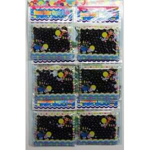   12 Bags BLACK Colors of Magic Growing Jelly Ball Patio, Lawn & Garden