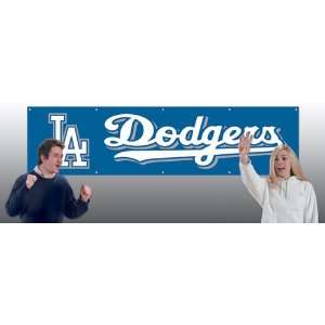  MLB Los Angels Dodgers 8 Foot Banner