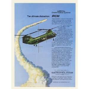  1984 Loral IRCM Missile Jamming Marines Helicopter Print 