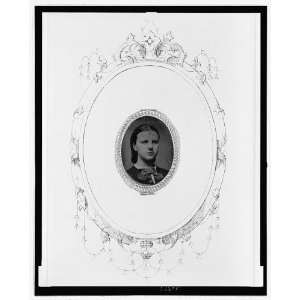   ,portrait of an unidentified woman,c1860,Fred Lockley