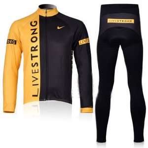 2012 LIVESTRONG team harness long sleeved cycling clothing / bike 