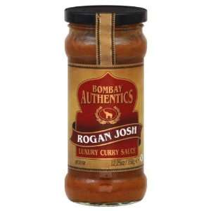 Bombay Authentics, Sauce Curry Rogan Josh, 12.25 OZ (Pack of 6 
