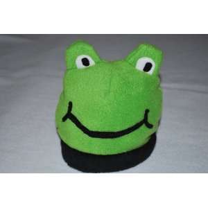  Fleece Frog Hat (Baby 0 3 Months) (Color Green and Black 