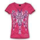 New Katydid Rhinestone Bling Southwest Aztec Cross Graphic Tee Shirt 
