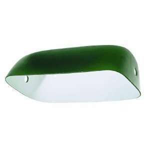 Satco GREEN CASED PHARMACY SHADE 9W W/ 1/8IP SLIP SIDES model number 