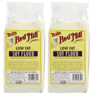   Low Fat Soy Flour, 20 oz   2 pk.  Grocery & Gourmet Food