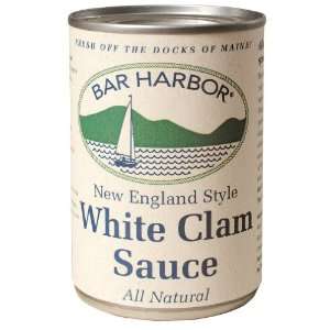 Bar Harbor All Natural White Clam Sauce, 10.5 Ounce Cans:  