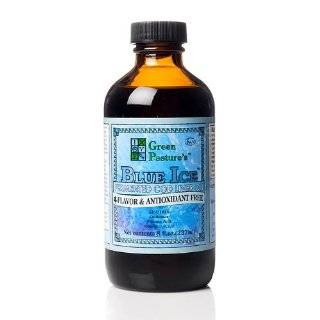 Green Pasture Blue Ice Fermented Cod Liver Oil   ORANGE Flavor 