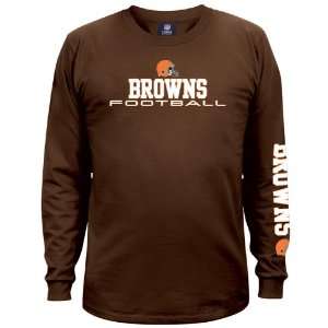  Cleveland Browns Team Shine Long Sleeve Tee: Sports 