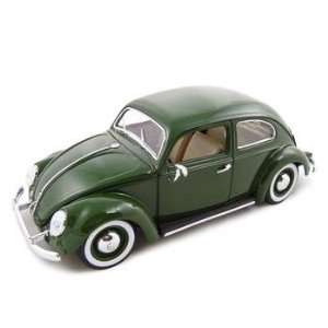  1959 Volkswagen Beetle Kafer Diecast Model Green 1:18 