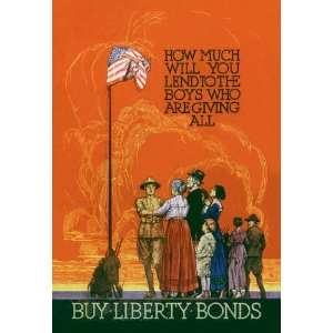  Buy Liberty Bonds 12x18 Giclee on canvas: Home & Kitchen