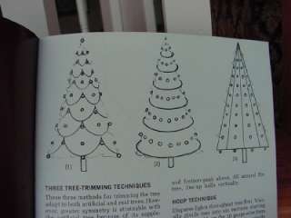 1966 CHRISTMAS Decorations CRAFTS Ornaments VINTAGE  