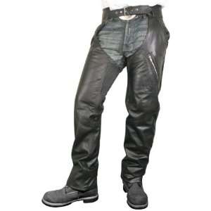  Mens Classic Braided Leather Chaps Automotive
