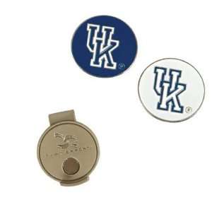  Kentucky Wildcats NCAA Hat Clip & Ball Marker: Sports 