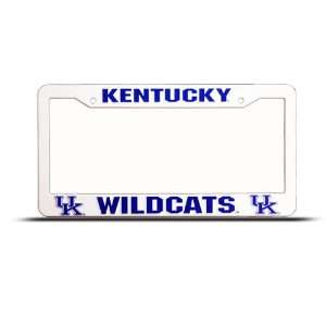  Kentucky Wildcats Plastic license plate frame Tag Holder 