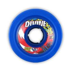  Divine Heart Blue   Set of 4 Wheels (78A / 65MM) Sports 