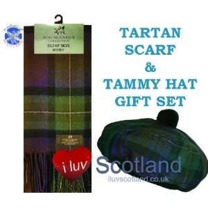   Isle Of Skye Tartan Tammy & Scarf Set Lambswool