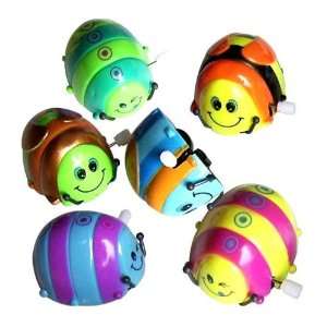   wind up color clockwork ladybird beetle kids toy gift: Toys & Games