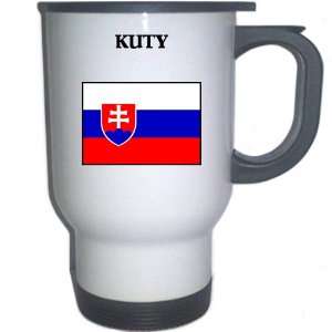 Slovakia   KUTY White Stainless Steel Mug