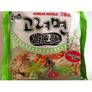 Paldo Korean Noodle, Broad Noodle, 4.33 Grocery & Gourmet Food