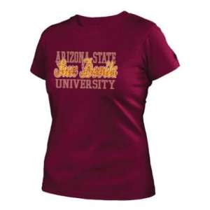  Arizona State Sun Devils Womens T Shirt