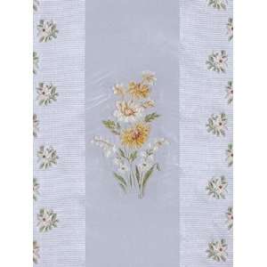  Chaling Floral Iced Blue Indoor Drapery Fabric: Arts 