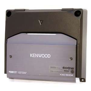  KENWOOD KAC 8404 600w 4/3/2 CHANNEL CAR AMPLIFIER AMP: Car 