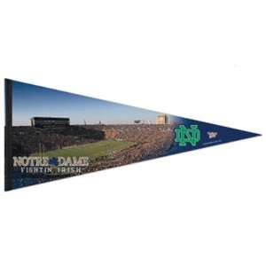  Notre Dame Fighting Irish Navy Blue 17 x 40 Stadium 