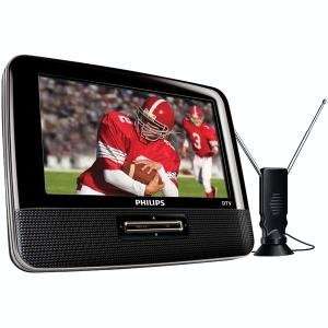  New Philips Pvd700/37 7 Inch Portable Widescreen Lcd Hdtv 