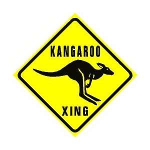  KANGAROO CROSSING sign * street animal zoo