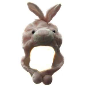  Rabbit Fluffy Plush Warm Hat Animal Beanie Toys & Games