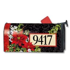  Holiday Floral Addressable Magnetic Mailbox Cover