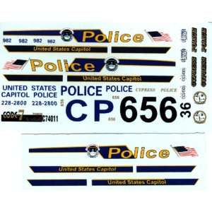 43 Cypress, United States Capitol Police Decals 