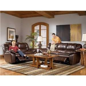   Single Motor Reclining Loveseat by Ashley Furniture: Home & Kitchen