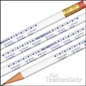  U.S. Presidents Pencils   144 pencils per order Office 