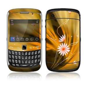  BlackBerry Curve 3G Decal Skin Sticker   Flame Flowers 