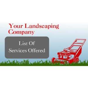    3x6 Vinyl Banner   Your Landscaping Company 