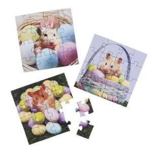  Mini Easter Hamster Puzzles   Games & Activities & Puzzles 