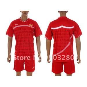   sevilla red away home soccer jersey football uniform: Sports