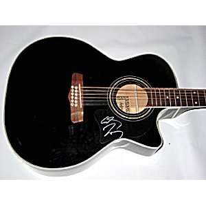  COWBOY TROY Signed 12 String Acoustic Electric Guitar 