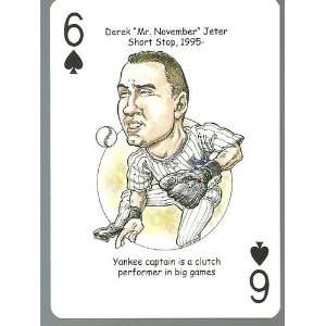 Derek Jeter   Oddball NEW York Yankees Playing Card