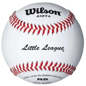  9 A1274 Youth League Leather Baseballs from Wilson   3 