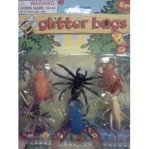  Glitter Bugs 6 pack Toys & Games