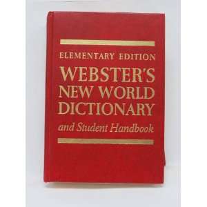   Websters New World dictionary and Student Handbook Unknown Books