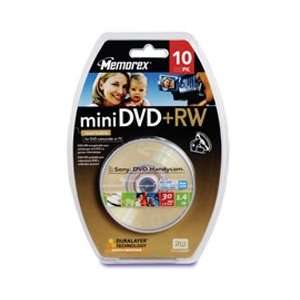  Mini DVDRW 1.4G 4X Blister Pack (10 pack) 